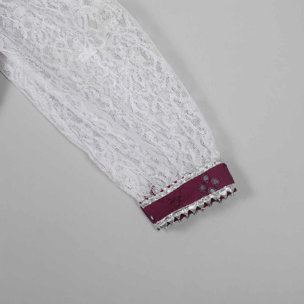 Embroidered Choli With 3/4 Sleeves, Lehenga And Dupatta Set