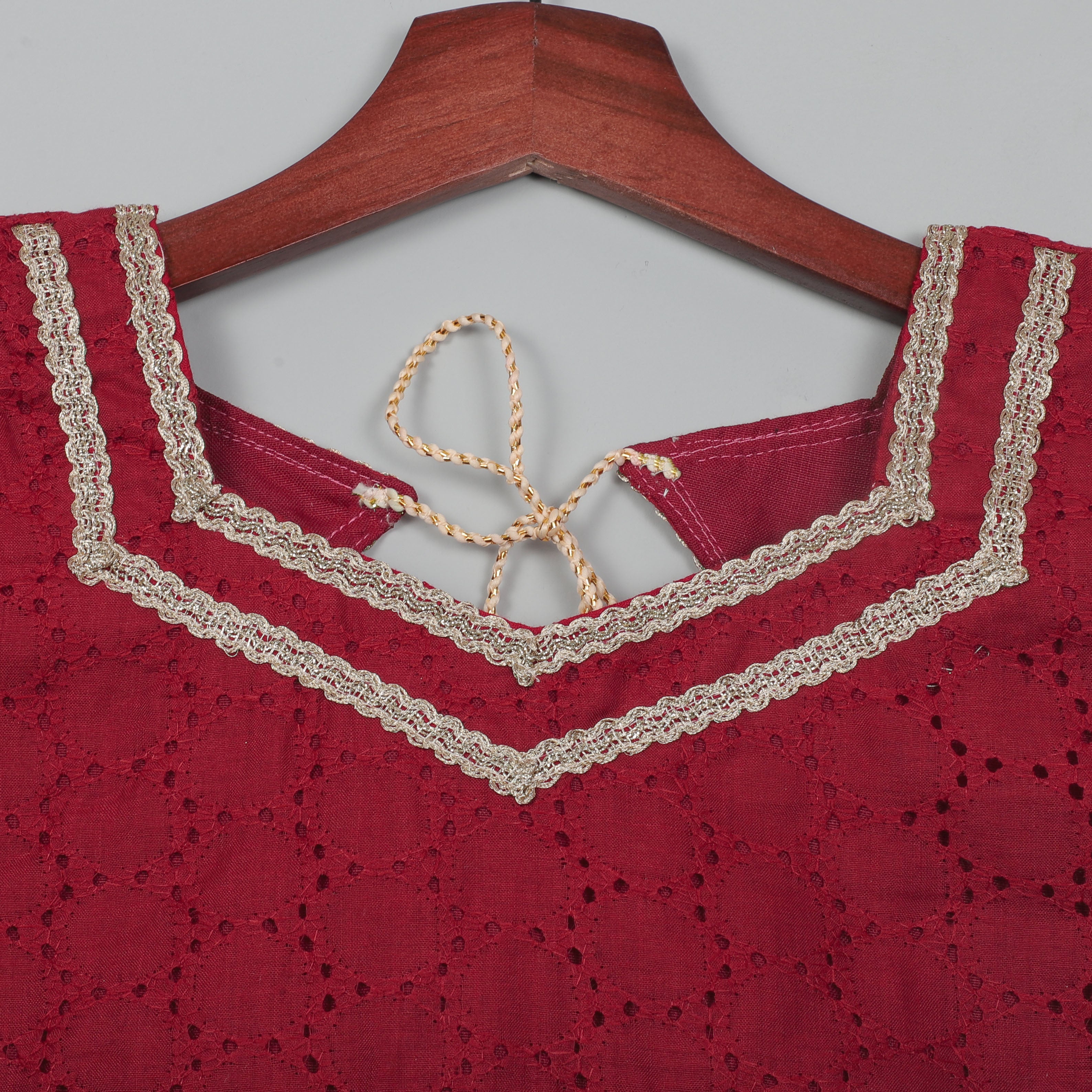 Balloon Dot Pattern Choli With Butterfly Sleeves And Flared Lehenga