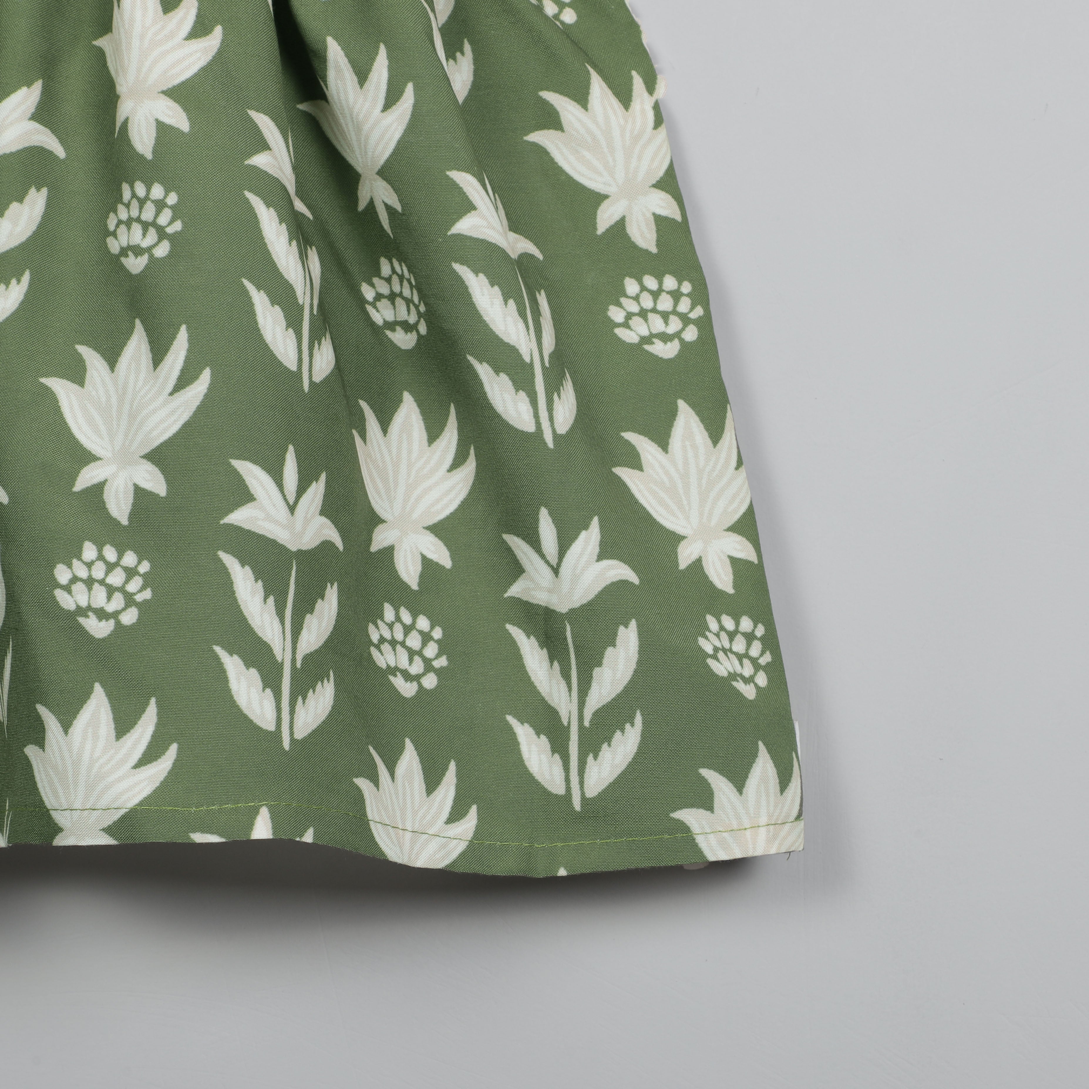 Anarkali Kurta With Baloon Pattern Sleeves And Pant Set