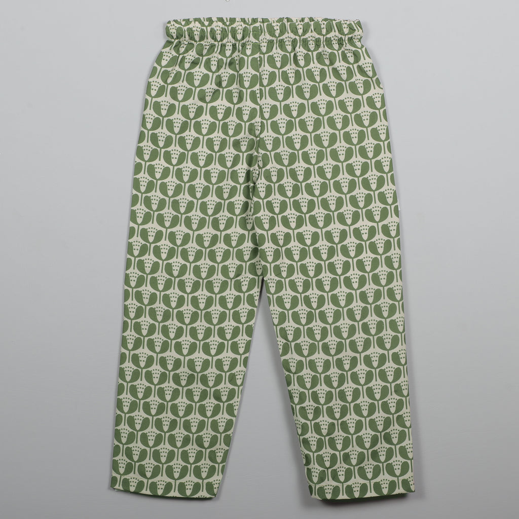 Anarkali Kurta With Baloon Pattern Sleeves And Pant Set