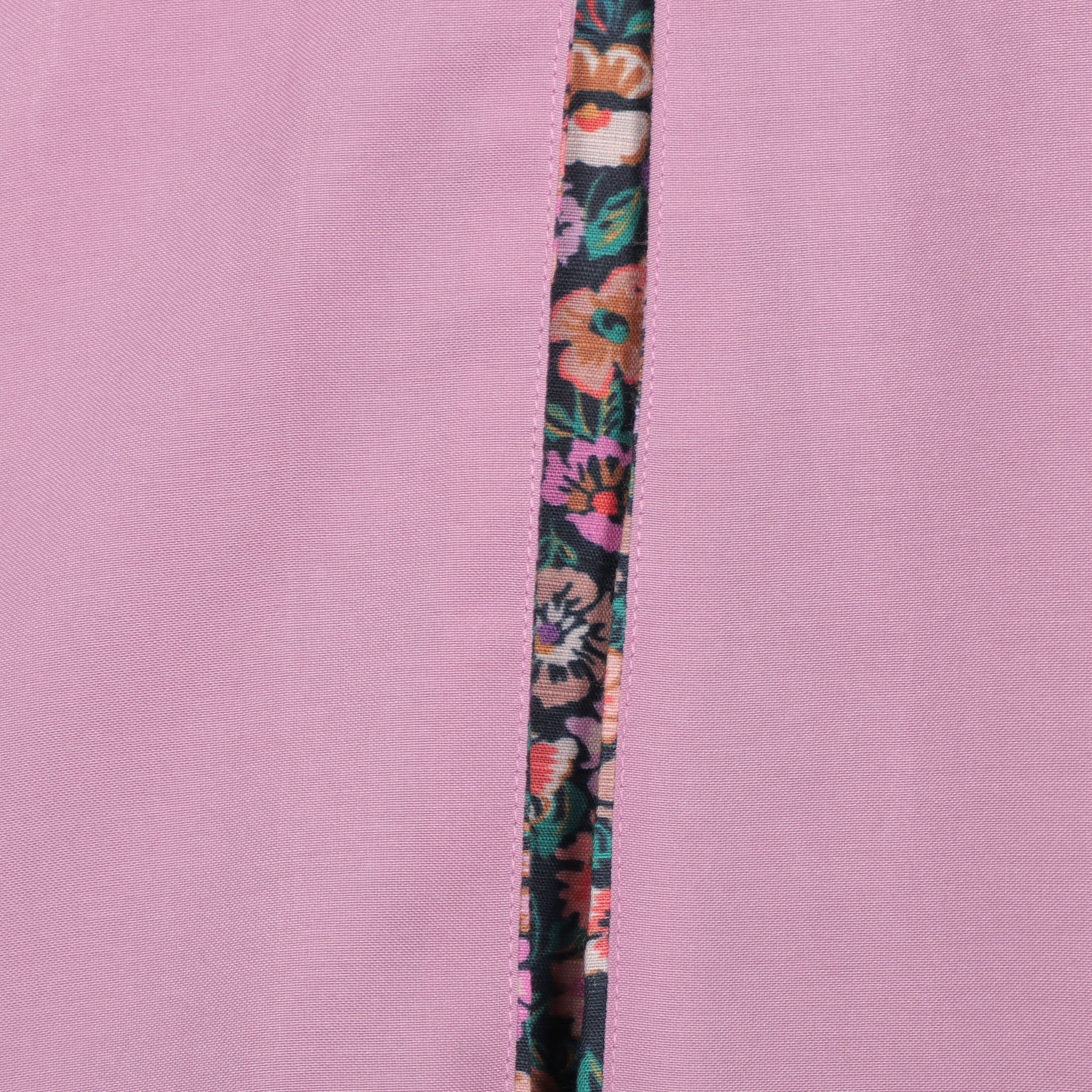 Onion Pink Puffy Sleeves Dress With Bowie Designer Look