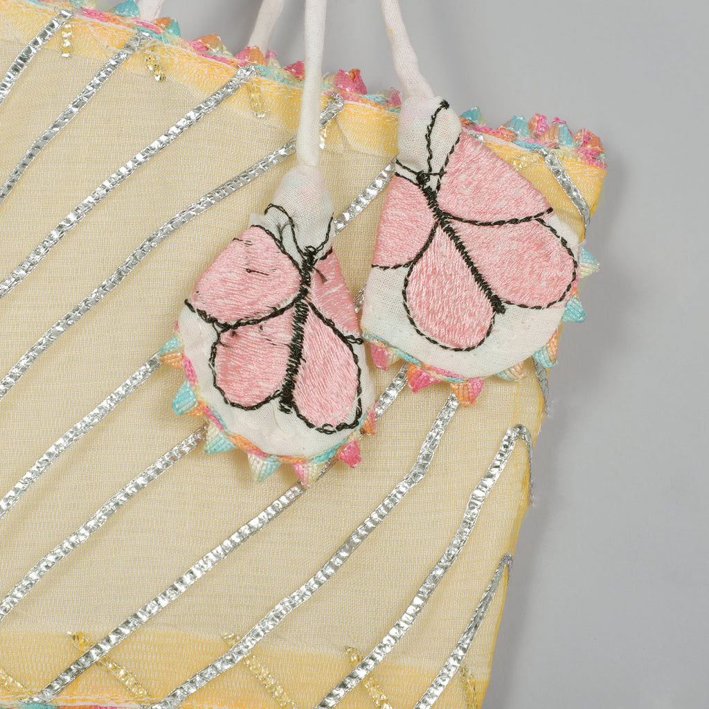 One Shoulder Choli And  Embroidered Lehenga