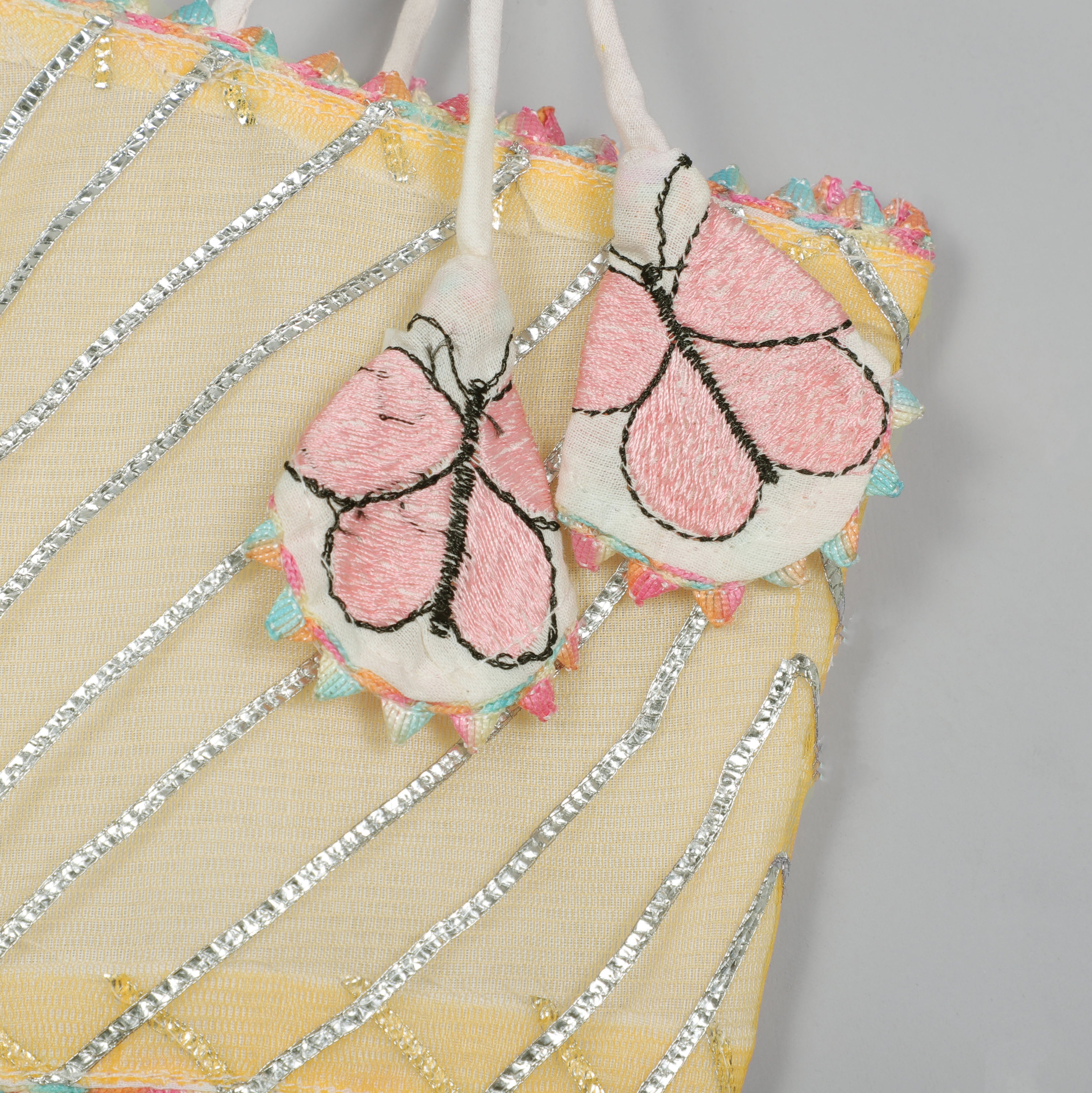 One Shoulder Choli And  Embroidered Lehenga