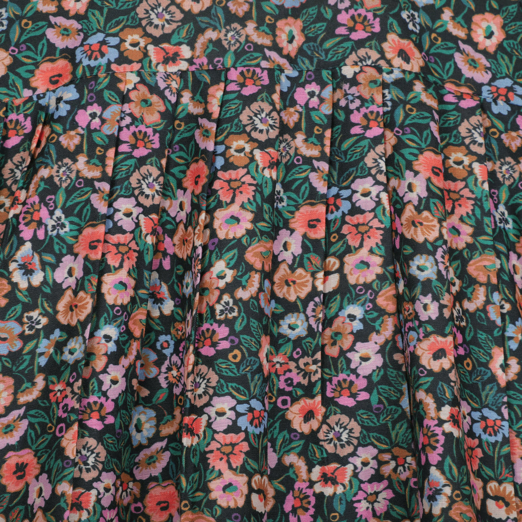 Printed Puffy Sleeves Top With Flared And Pabt Set