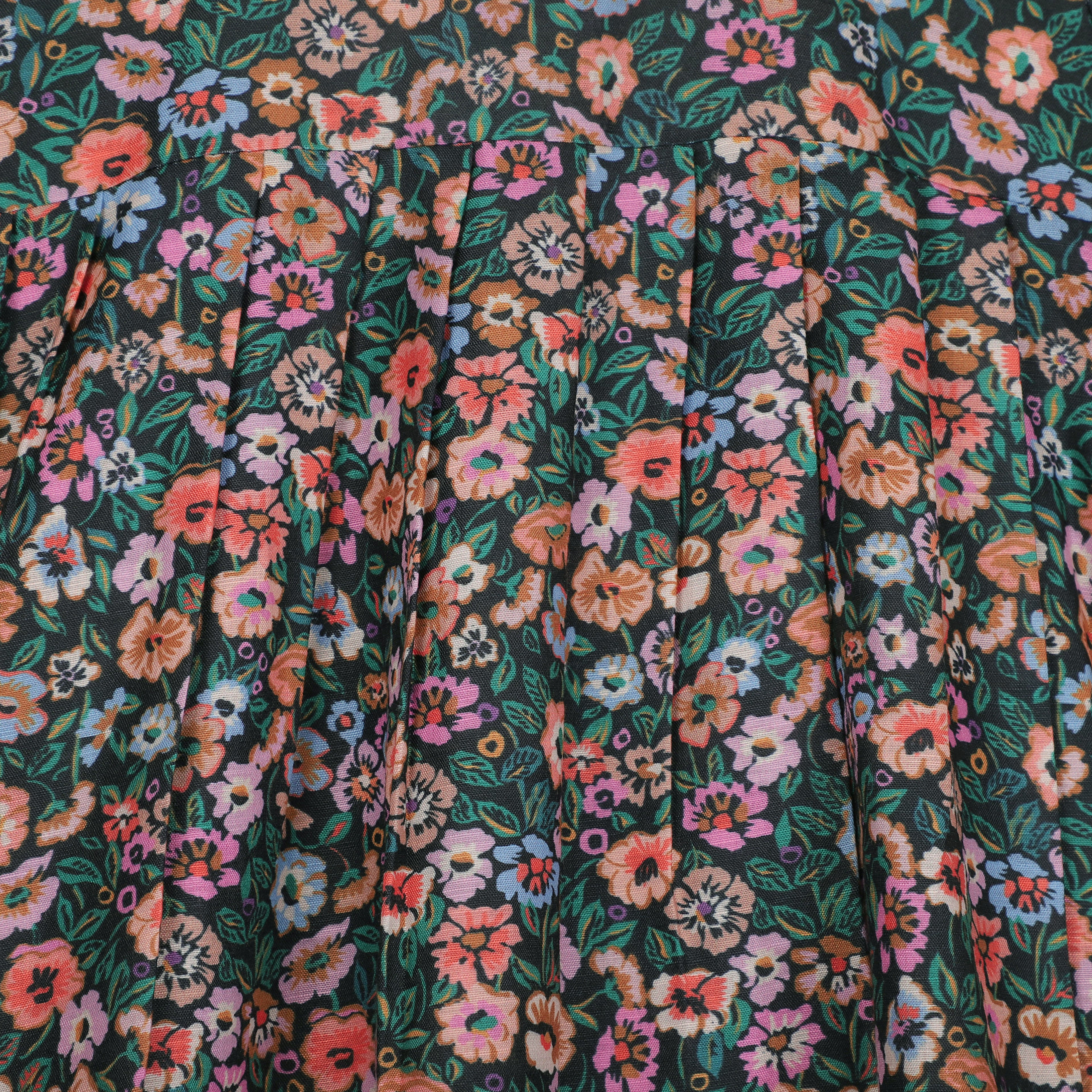 Printed Puffy Sleeves Top With Flared And Pabt Set