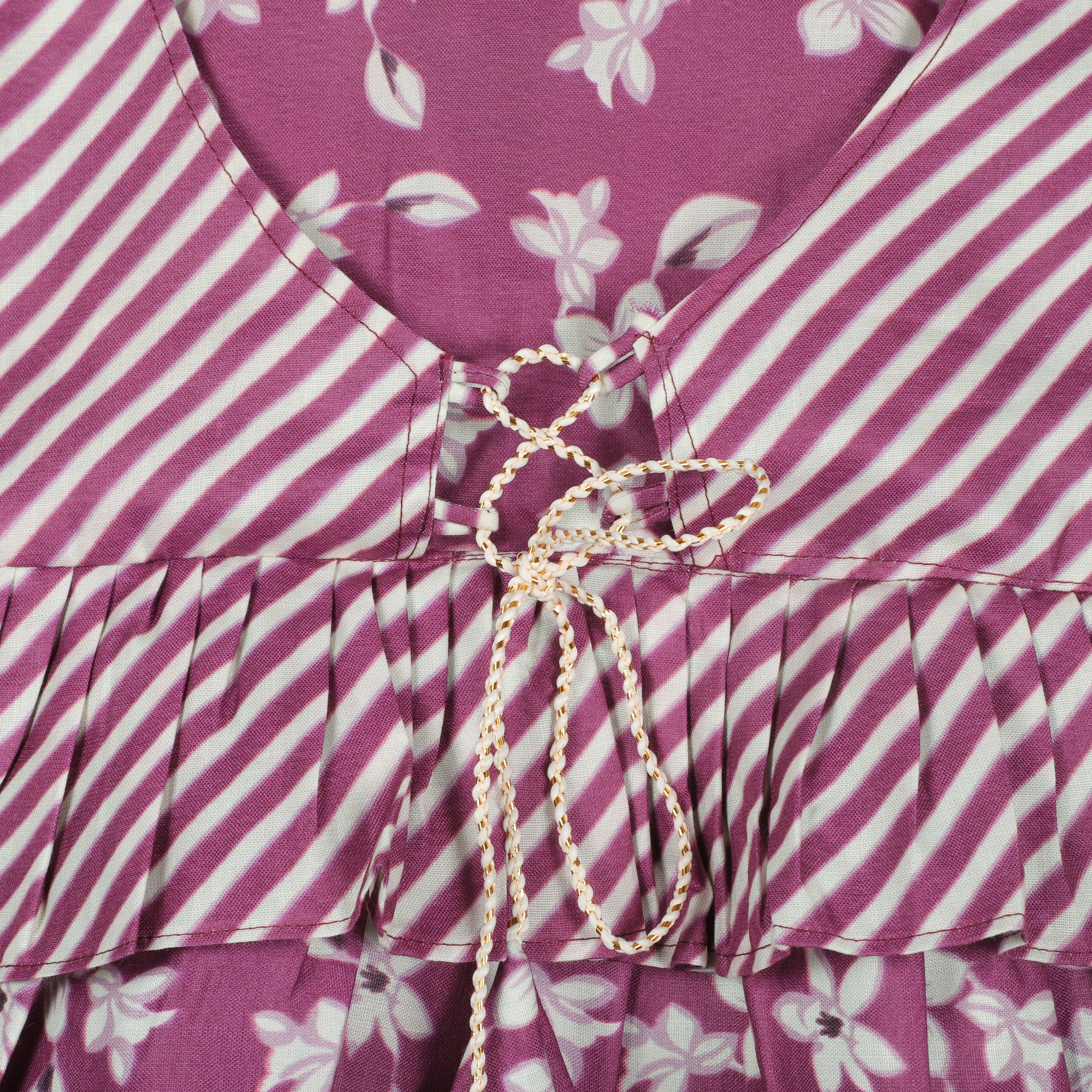 Printed Roll-up Sleeves With Koti Looking Top And Sharara Set